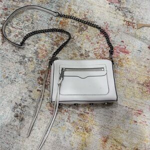 Rebecca Minkoff Light Gray Crossbody Bag
